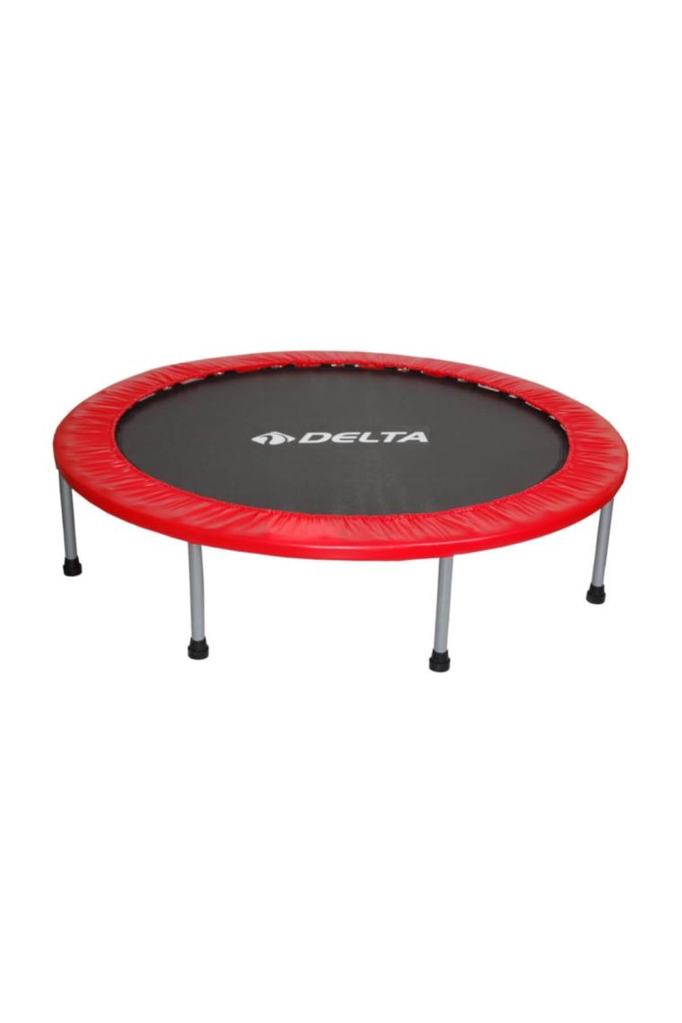 122 cm Deluxe Kırmızı Trampolin (48 inç Trambolin)