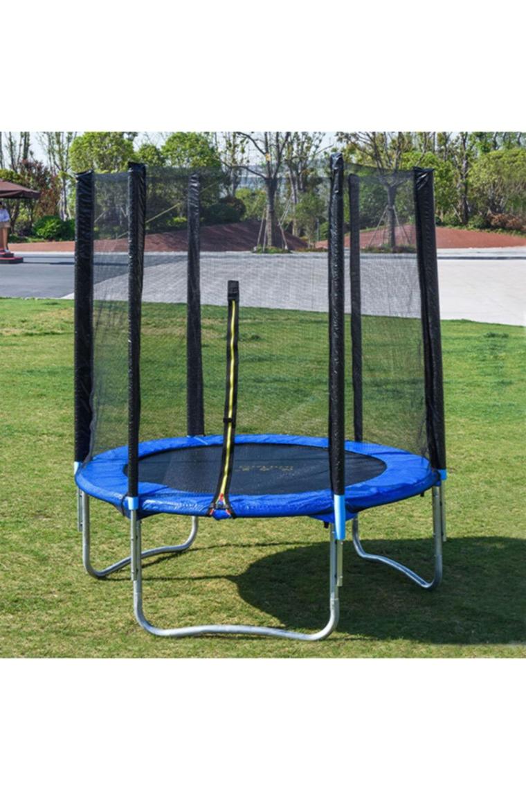Hepitop 183 cm Trambolin File Korumalı Outdoor Trambolin