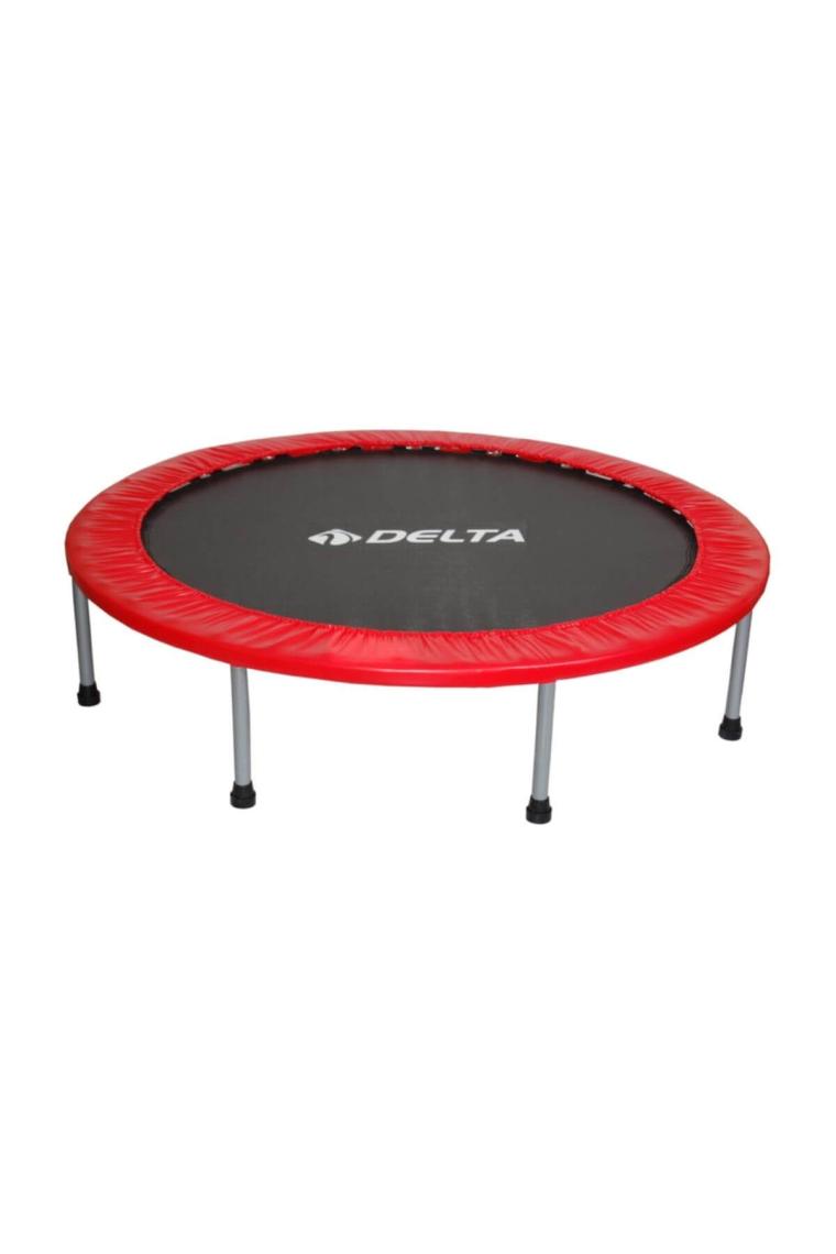 122 cm Deluxe Kırmızı Trampolin (48 inç Trambolin)