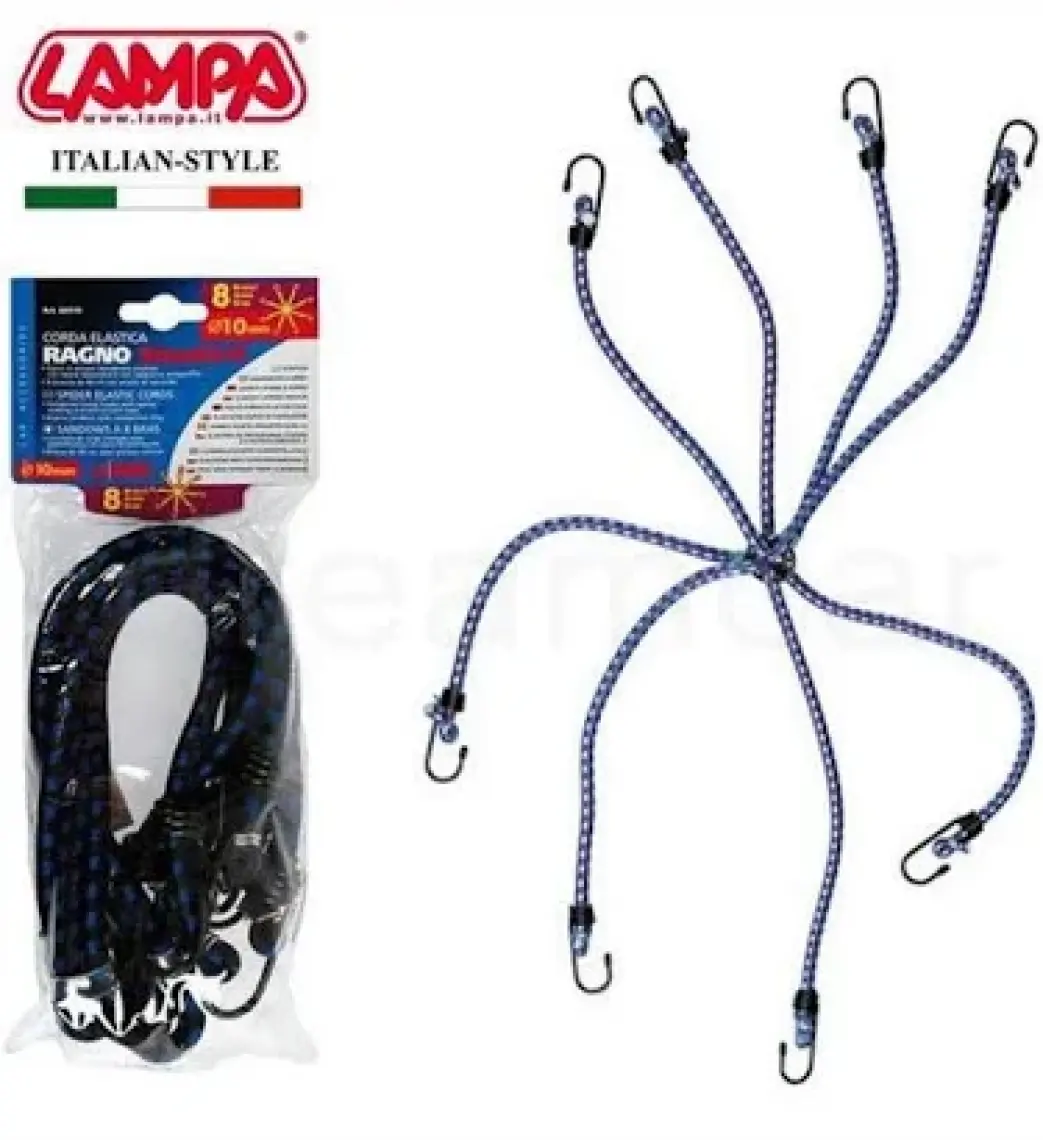Lampa Spider 8 Kollu Yüksek Dayanıklılıkta Gergi Lastiği 100cm 60310