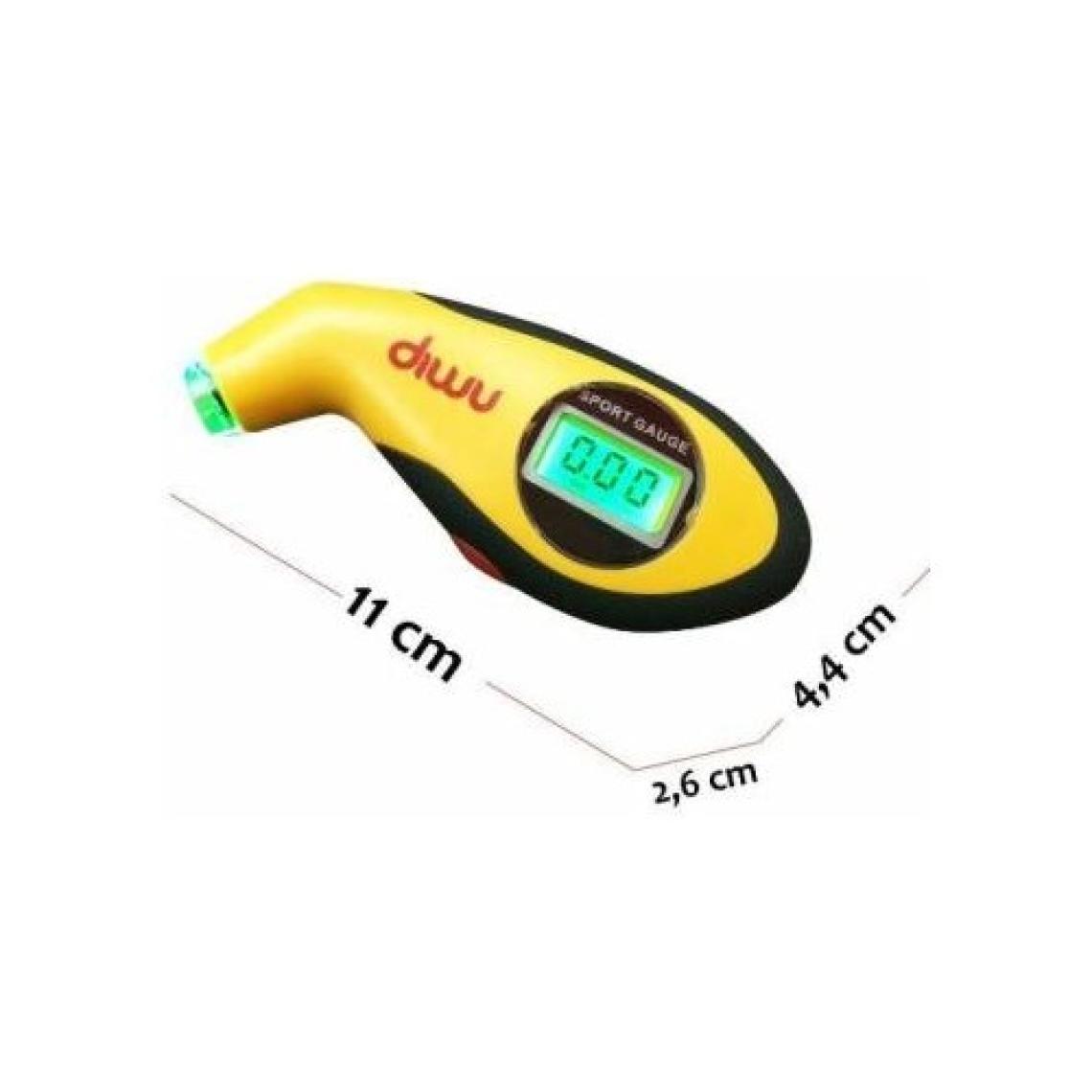 Ayt Diwu Dijital Lastik Hava Basıncı Ölçer Aydınlatmalı Dijital Ekranlı Bar Ps Gösterir