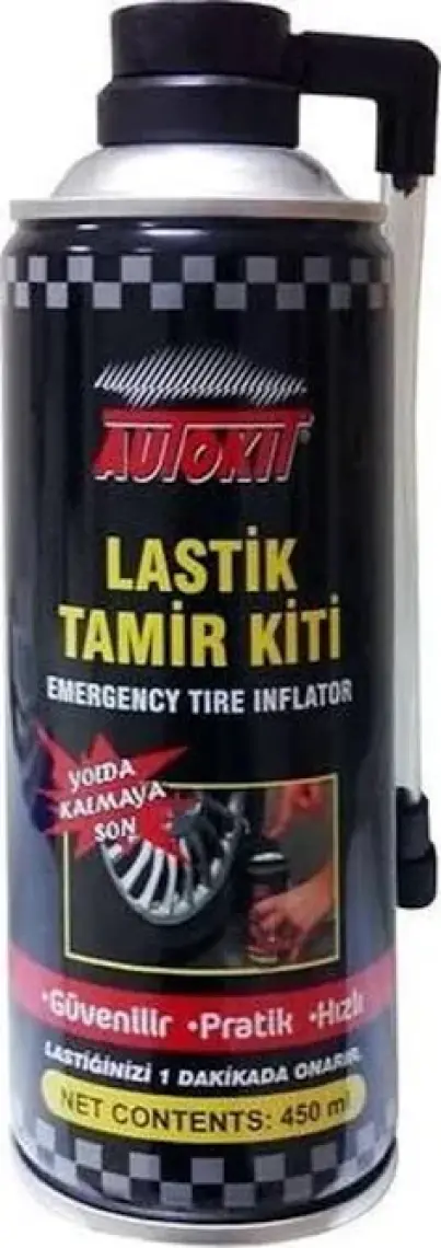 Autokit Lastik Tamir Kiti Sprey