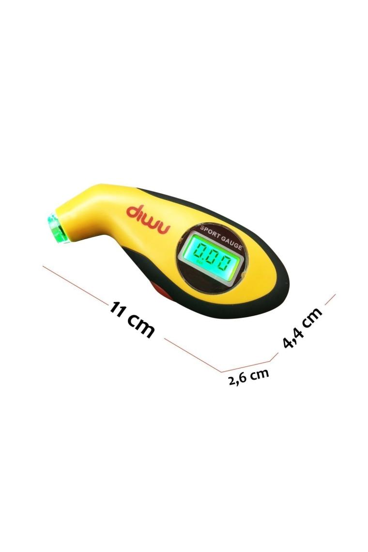 Dijital Lastik Hava Basıncı Ölçer Aydınlatmalı K108.001