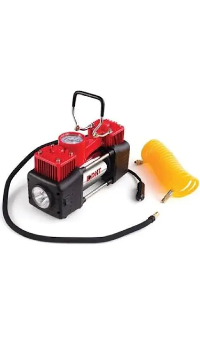 Dht Çift Pistonlu 12 Volt  Mini Hava Kompresörü- D12070002