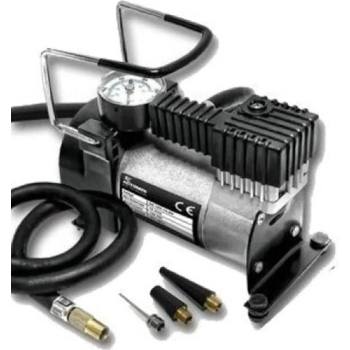 Tiger Marketing Araba Oto Araç Lastik Şişirme Pompası Metal Gövde Kompresör 150 Psi Çakmaklık Girişli
