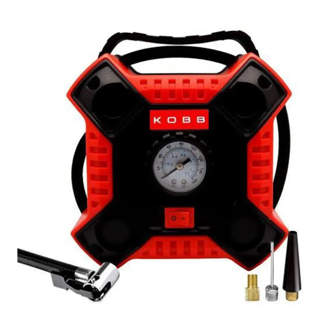 Kobb KB100 12VOLT 100 Psı Analog Göstergeli Hava Lastik Şişirme Pompası