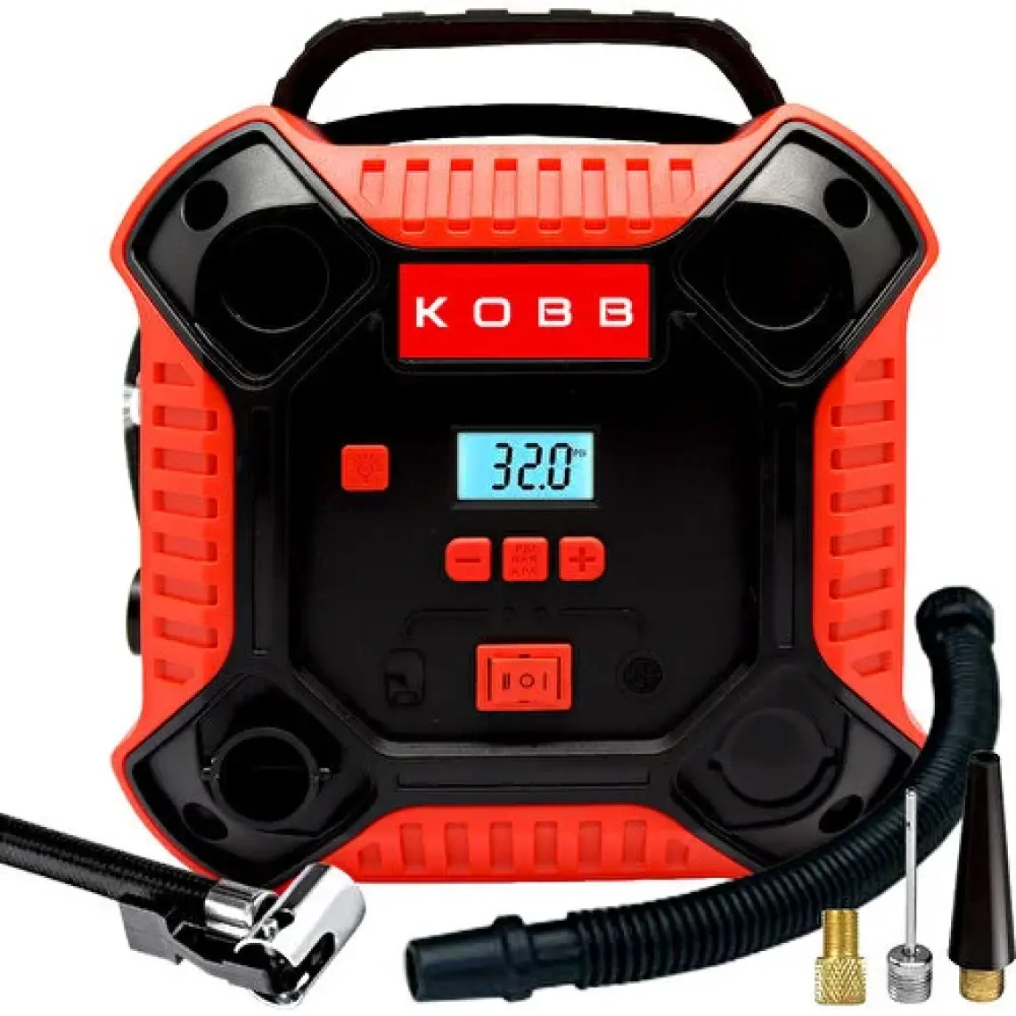 KOBB KB250 12Volt 160 PSI Dijital Basınç Göstergeli Lastik & Yatak Şişirme Pompası