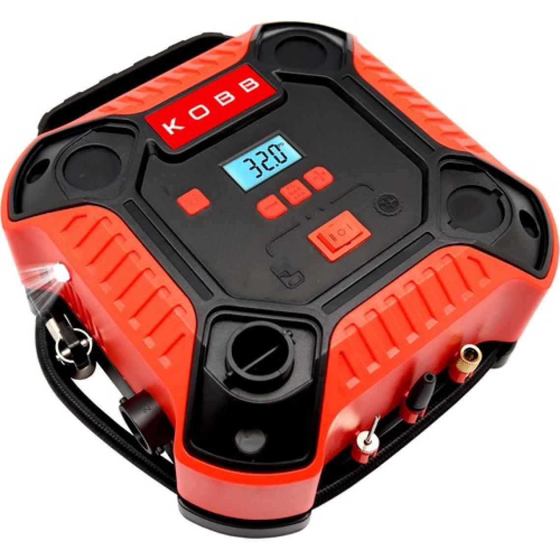 KOBB KB250 12Volt 160 PSI Dijital Basınç Göstergeli Lastik & Yatak Şişirme Pompası