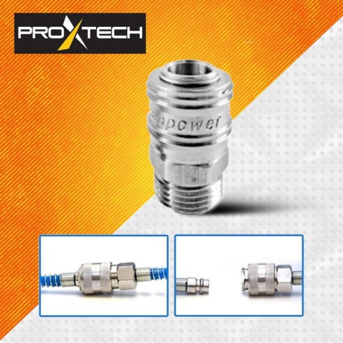 Proxtech  Havalı Üstten Depo 1,3mm  Boya Tabancası, Spiral Hava HORTUMU15 mt Hava Jakı  Takım Set