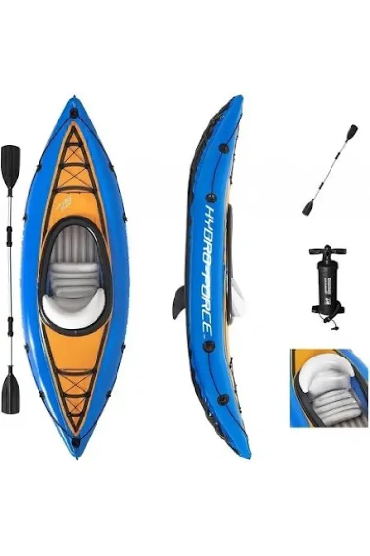 Bestway Hydro-Force Cove Champion Tek Kişilik Şişme Kano Set