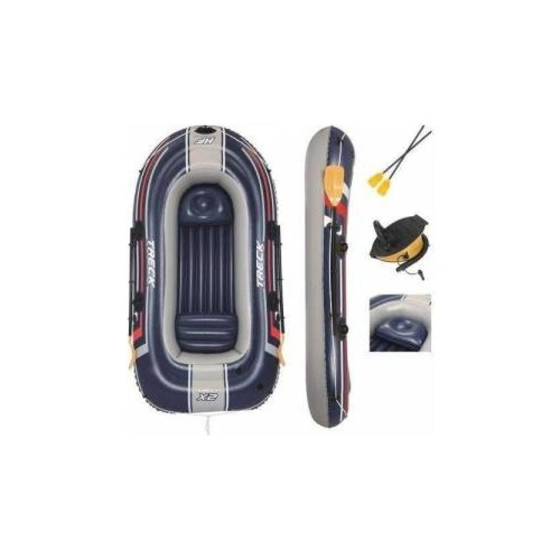Bestway 61068 Şişme Bot Seti Kürek ve Pompalı Tam Dolu Set