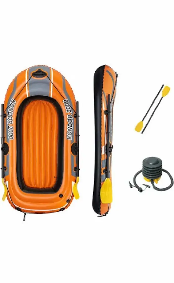 intex Bestway Kondor 2 Kişilik Bot Kürek Pompa Set 61062