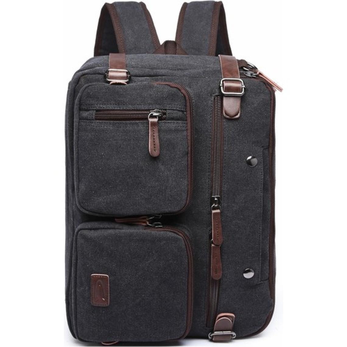 C-Active CTVYB1278-0001 Siyah Evrak ve Sırt Çantası