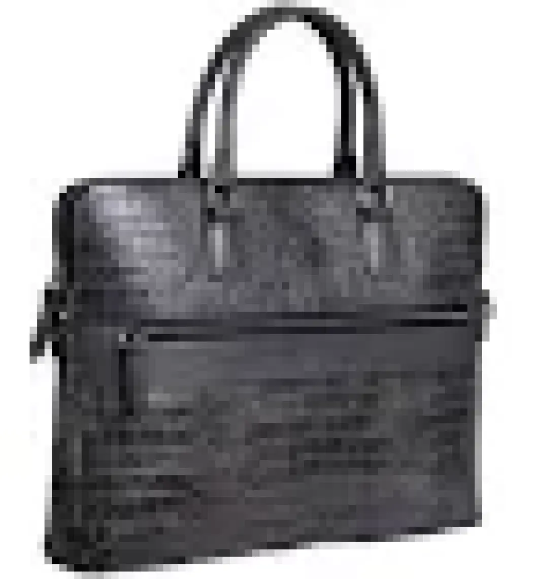 Byz - 243 KROKO GRİ 41X28X5cm Suni Deri Evrak Çantası