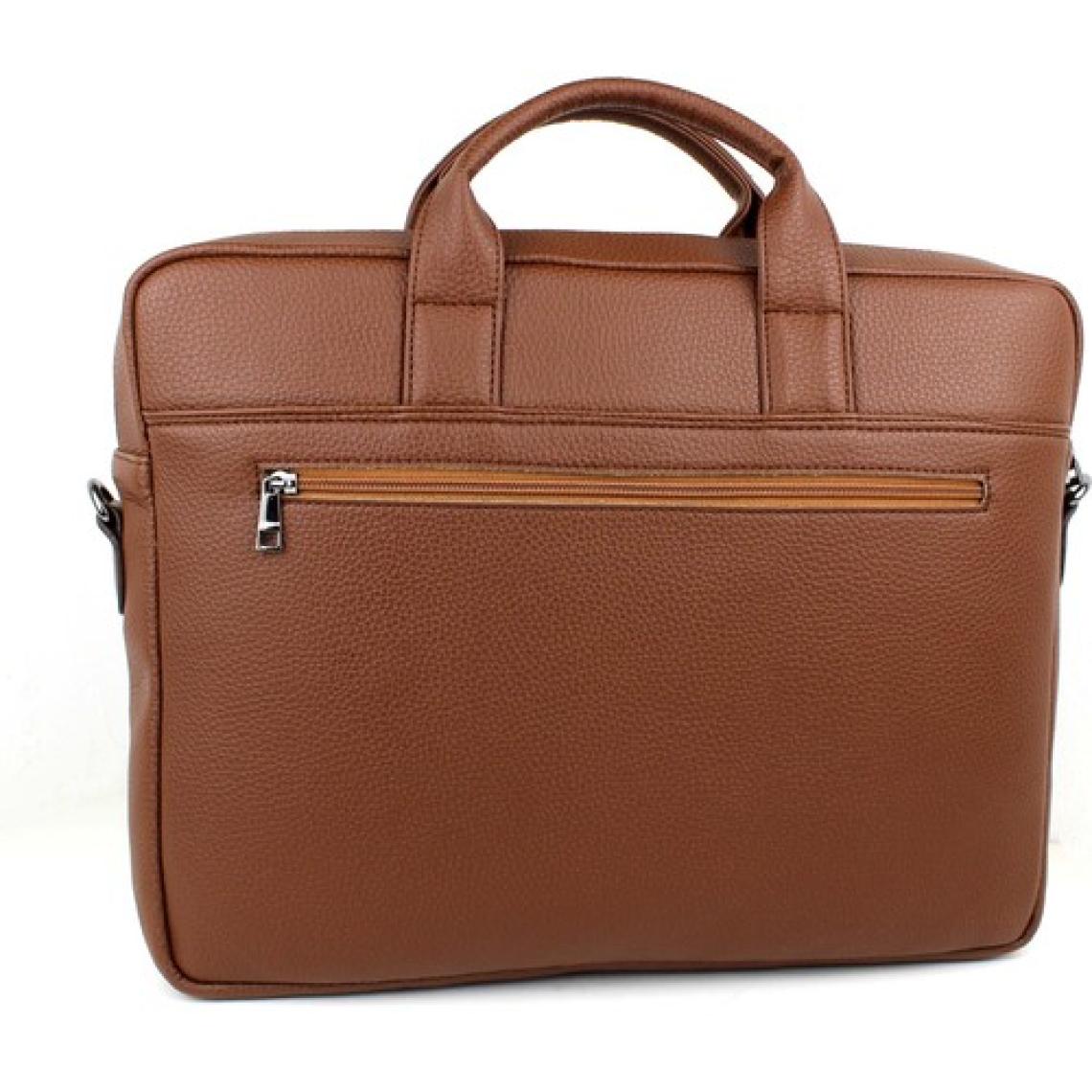 Derise club Taba Renk Unisex Çok Cepli 15,6 İnç Omuz Askılı Evrak Ve Laptop Çantası