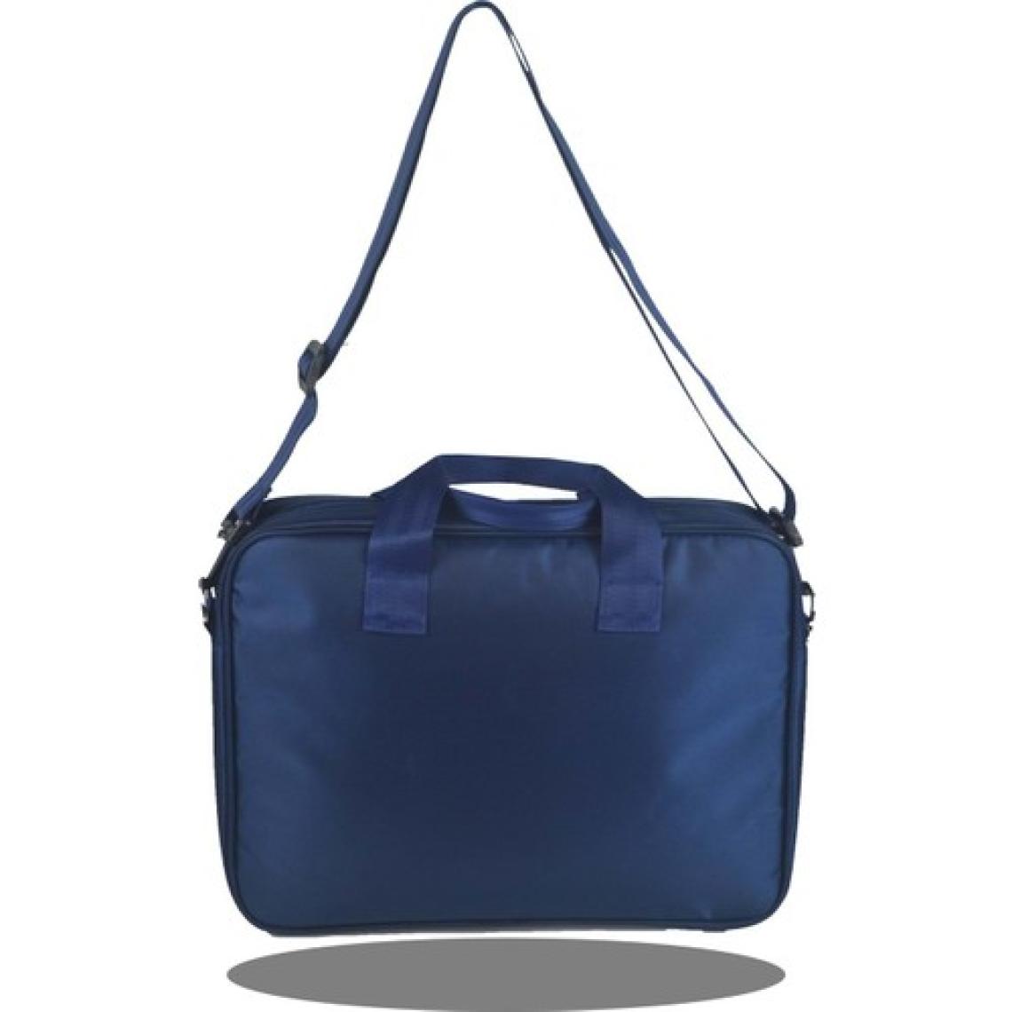Bagorama Unisex Kumaş 15" Laptop ve Evrak Çantası - Lacivert