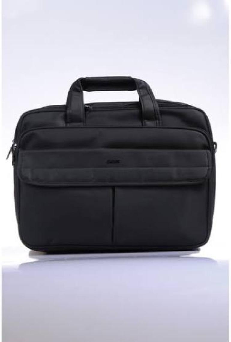 Ççs 71242 Siyah Kumaş Laptop Bölmeli Evrak Çantası