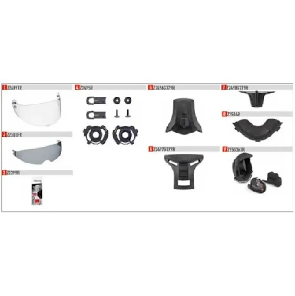 Givi Z2399R Buhar Camı - Pinlock 50.5