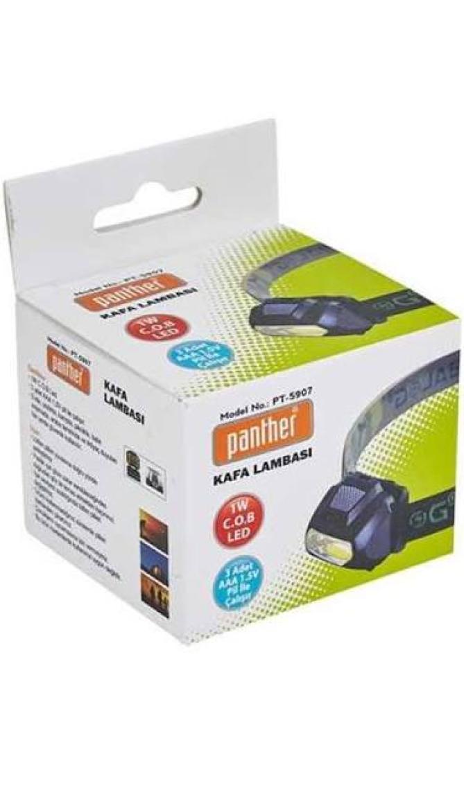 Panther PT-5907 Pille Çalışan Kafa Lambası
