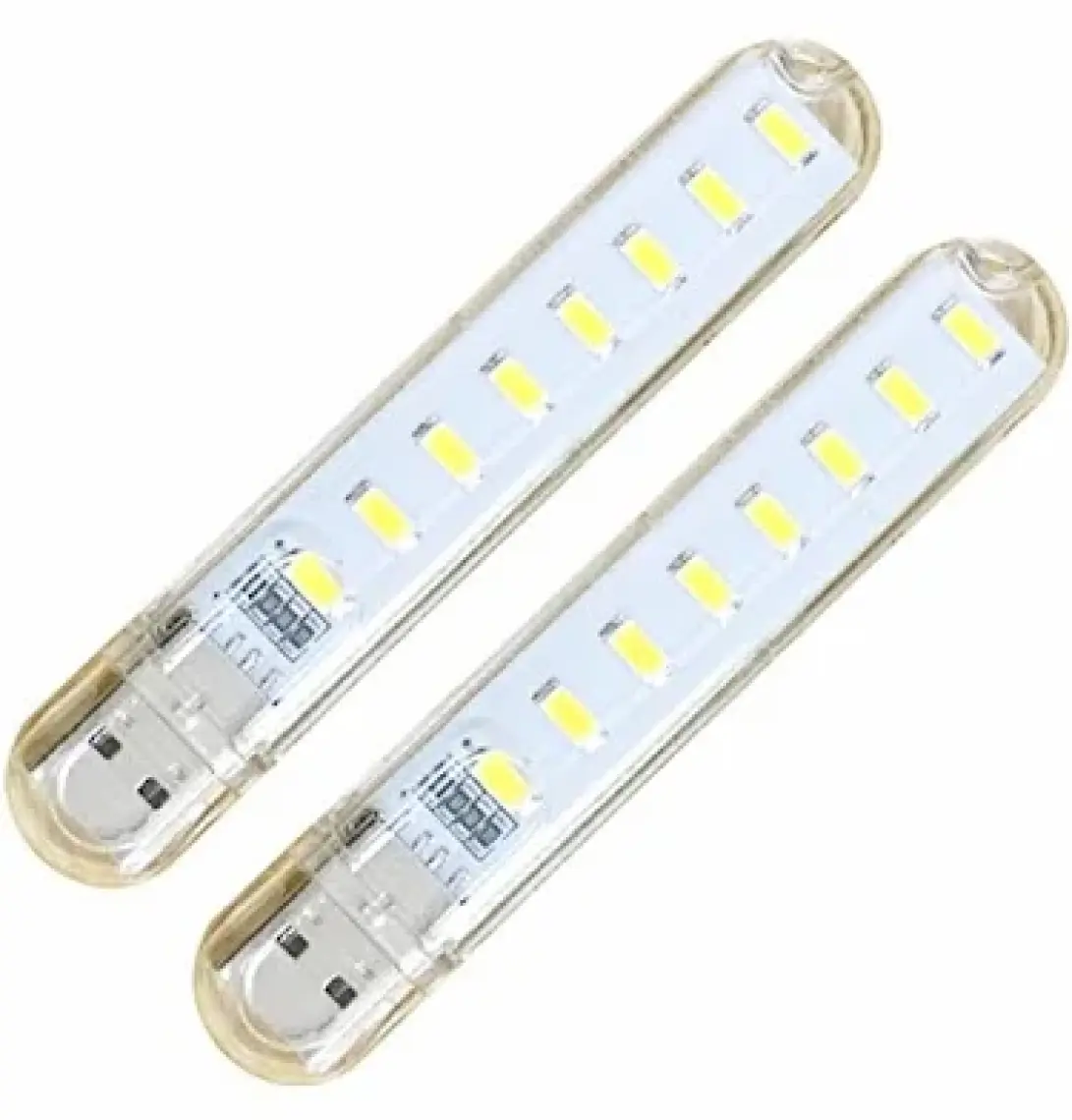 Bunyon Taşınabilir Mini USB LED Lamba 8 LED Kamp Stick Ledi Kamp Işığı