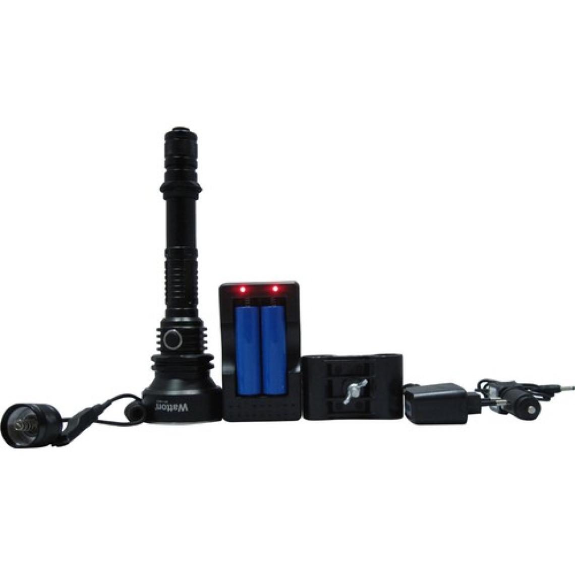 Black Watton 800 Lümen Tx6 Özel Avcı Feneri Watton WT-148