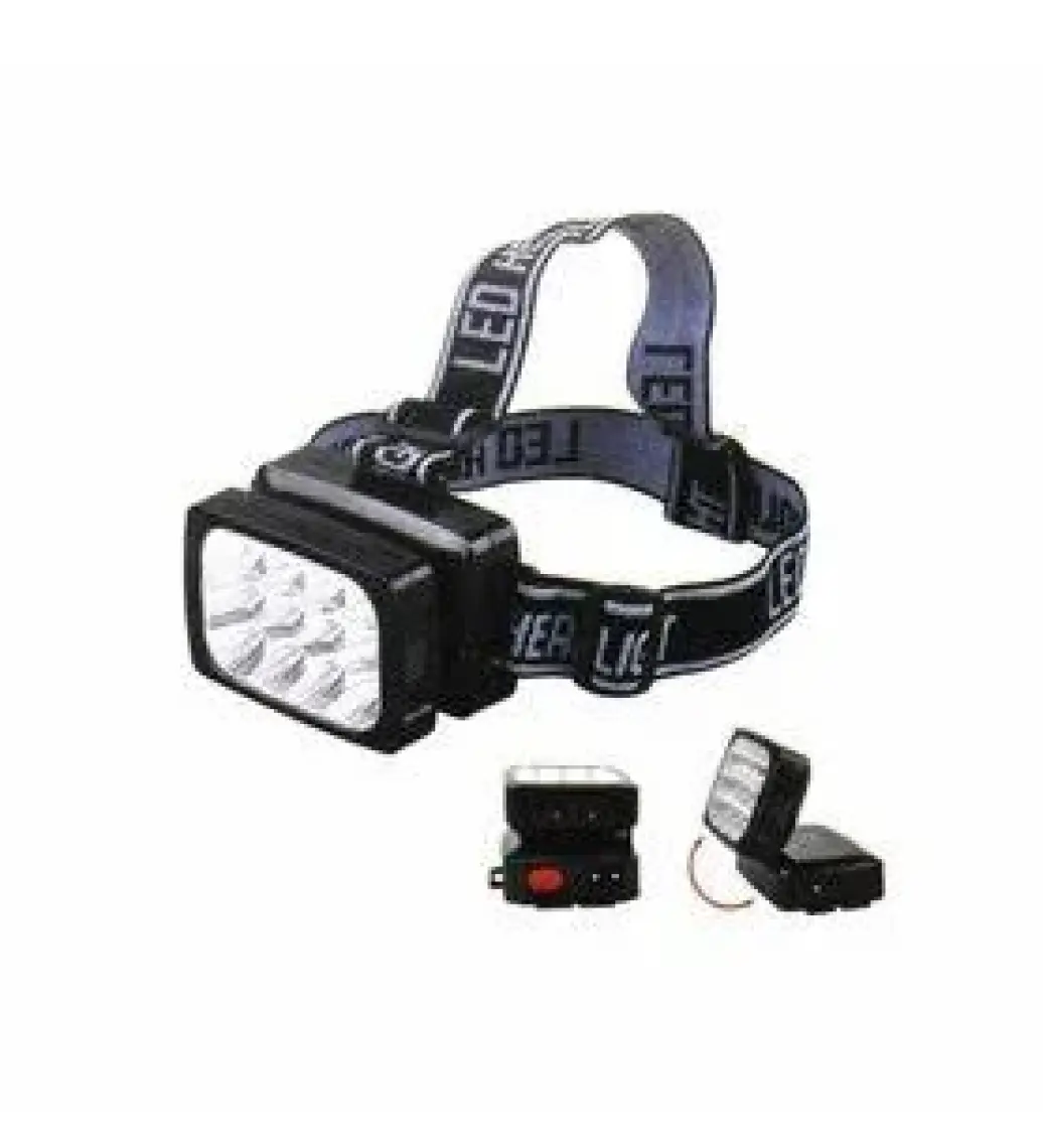 Watton 12 Ledli Güçlü Şarjlı Kafa Lambası Watton -064