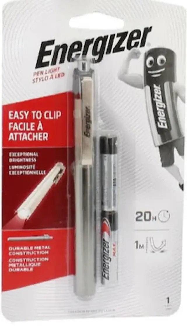 Energizer Metal Pen lite Kalem Tipi Led Fener 2xAAA Pil