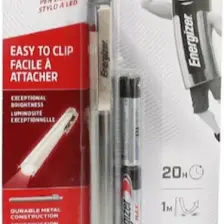 Energizer Metal Pen lite Kalem Tipi Led Fener 2xAAA Pil