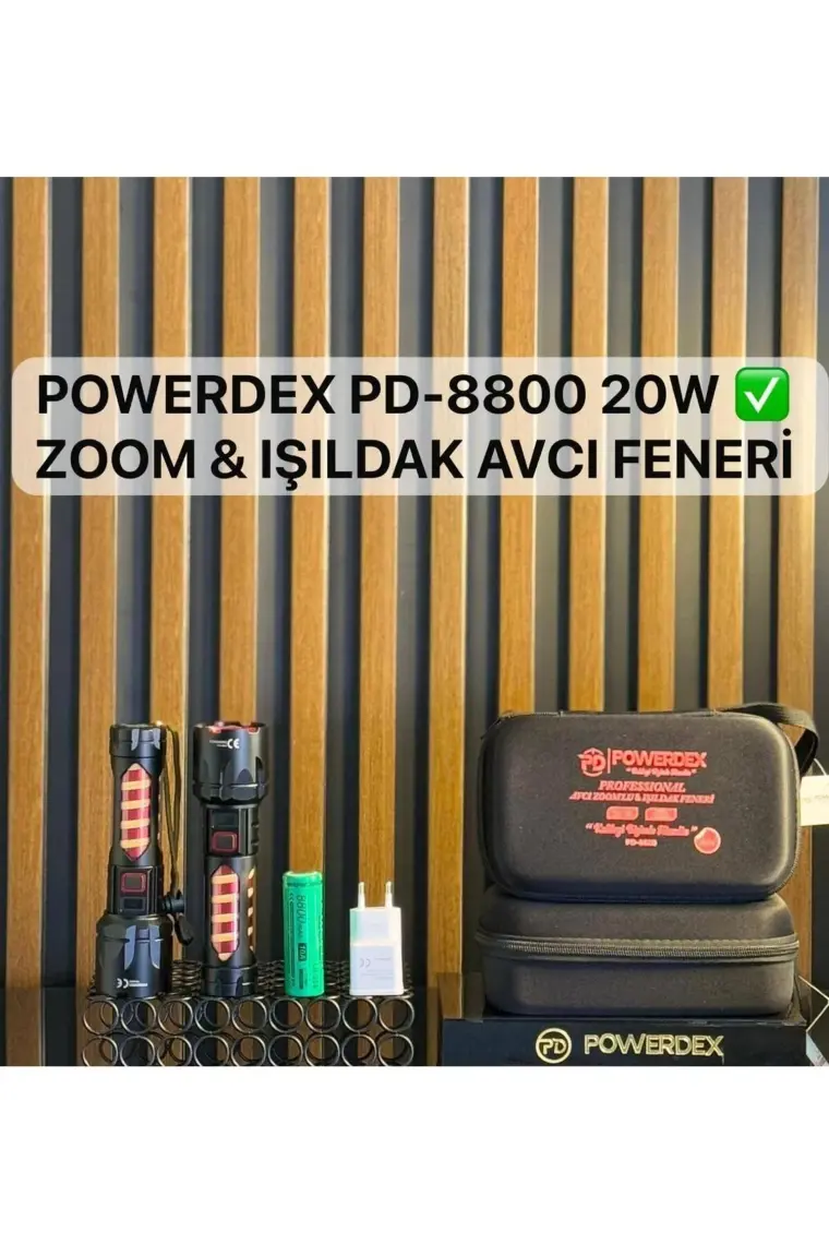 Powerdex PD-8800 El Feneri