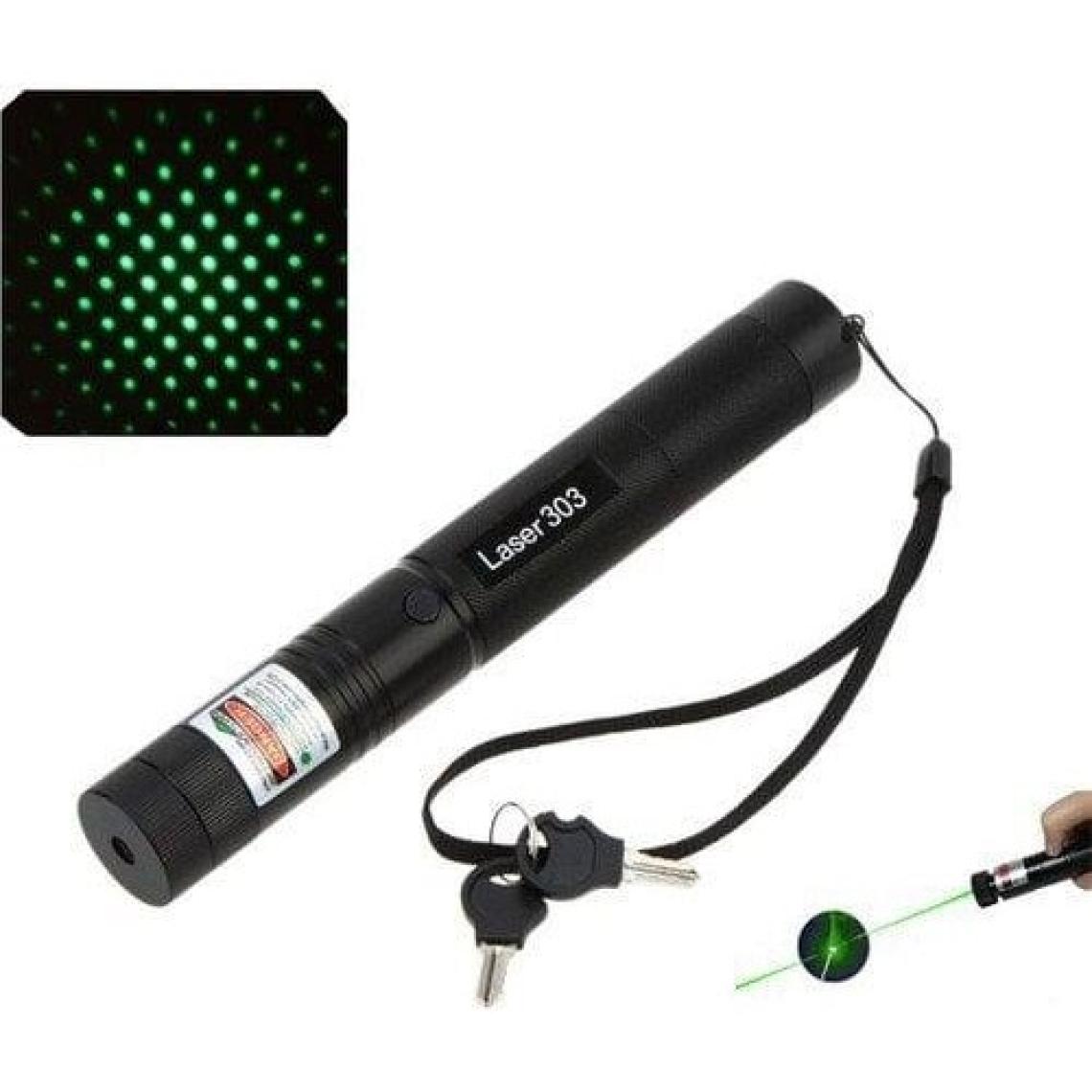 Single Sword Yeşil Lazer Pointer (Işaretleyici) Lazer Yesil- Güçlü Yeşil Lazer