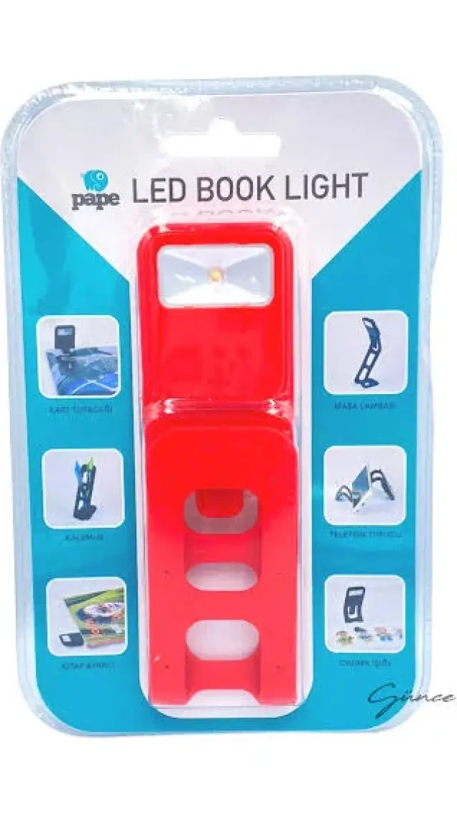 Pape LED Book Light Kitap Okuma Işığı Siyah