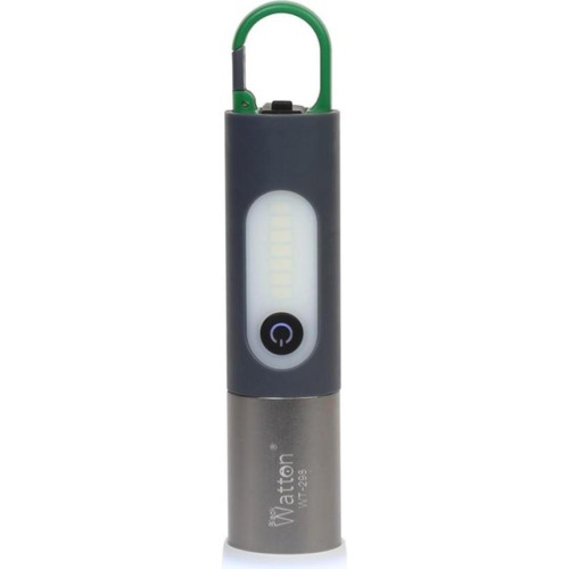 Watton WT-298 Şarjlı El Feneri 750 Lümen Kamp Lambası Type-C Girişli LED+2835LED