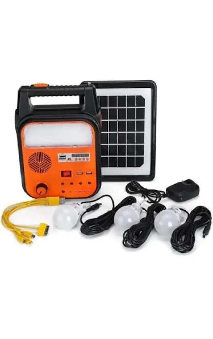 Gold Silver GS - 902P Şarjlı Solar Fener Bluetooth