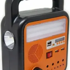Gold Silver GS - 902P Şarjlı Solar Fener Bluetooth