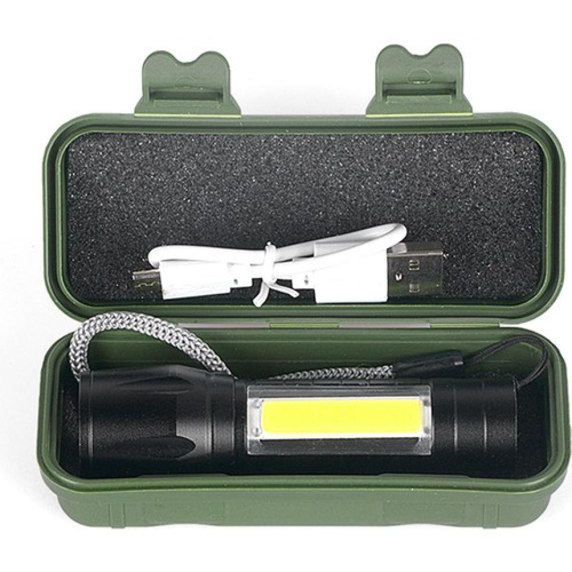 Watton Mini Çok Güçlü Şarjlı El Feneri (Xpe-Cob LED ) Watton WT-030