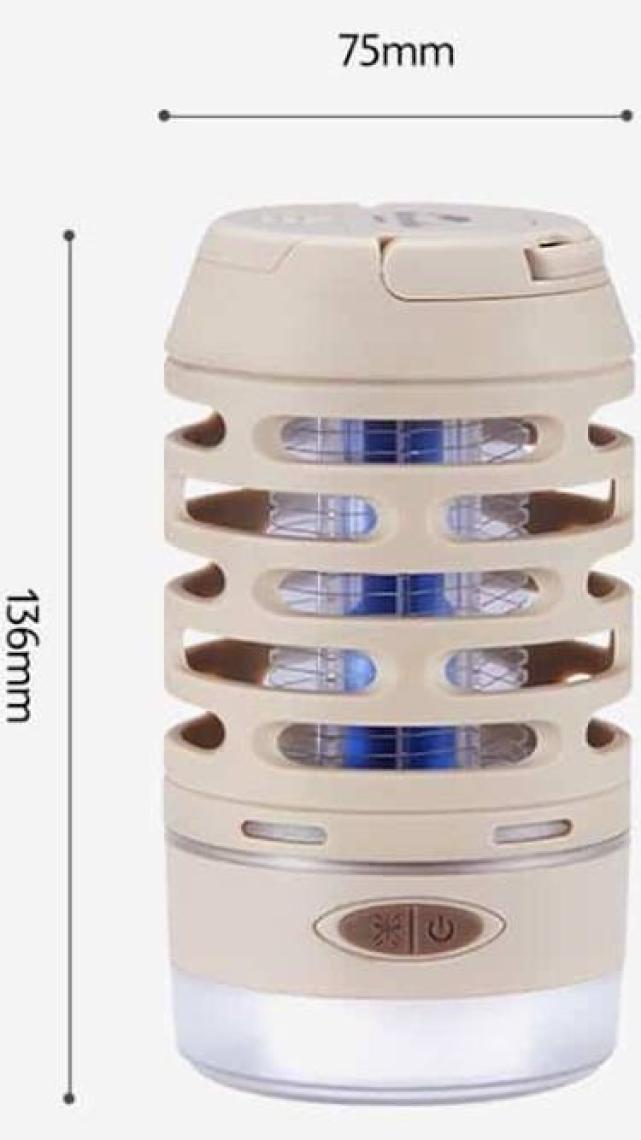 Naturehike Multi-Fonksiyonel Sivrisinek Kovucu & LED Kamp Lambası