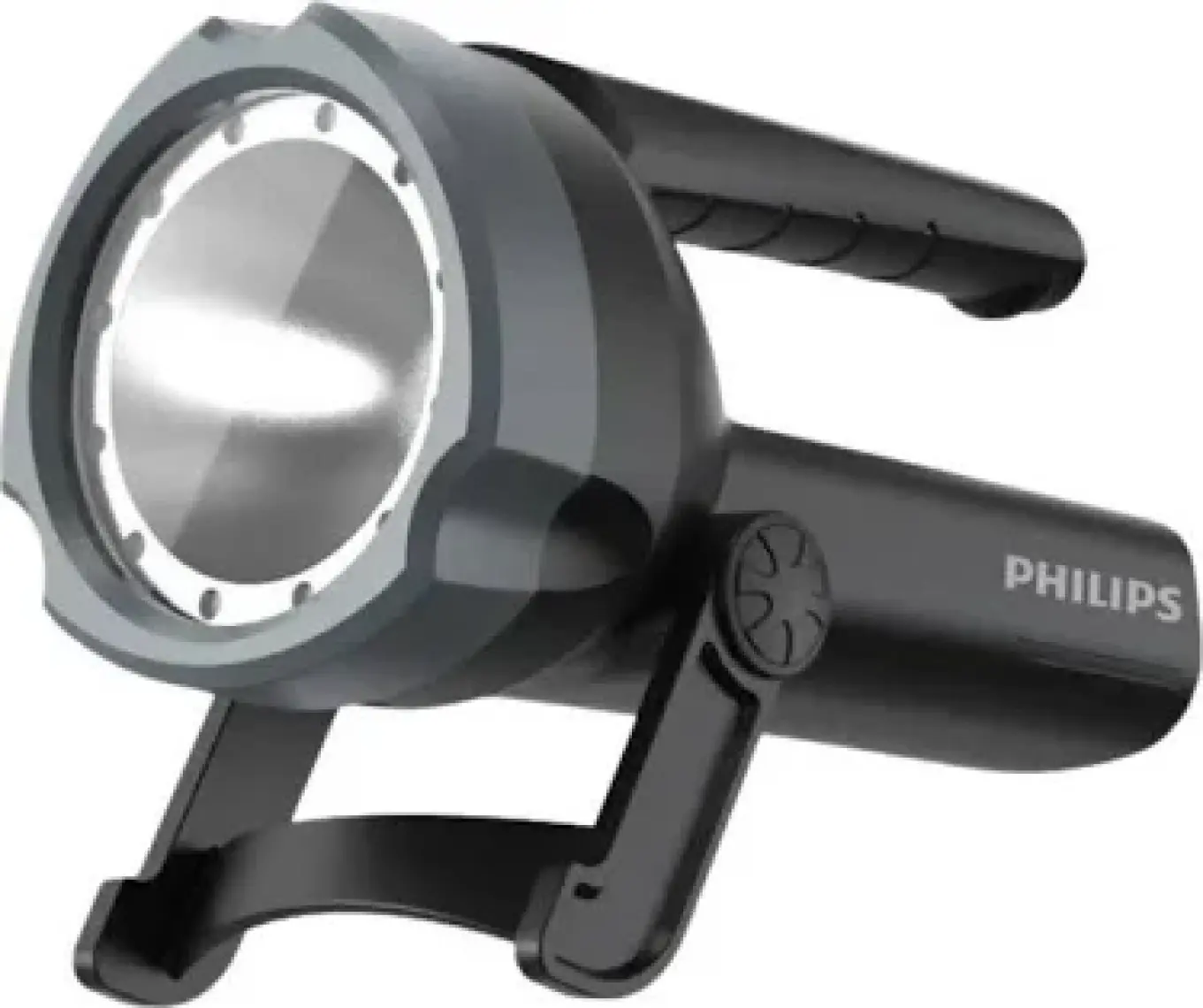Philips SFL3101/93 800 Lümen Şarj Edilebilir Kamp, Dağcılık, Dış Mekan Tripod Ayaklı Projektör Tipi Taşınabilir LED Spotlight El Feneri Siyah