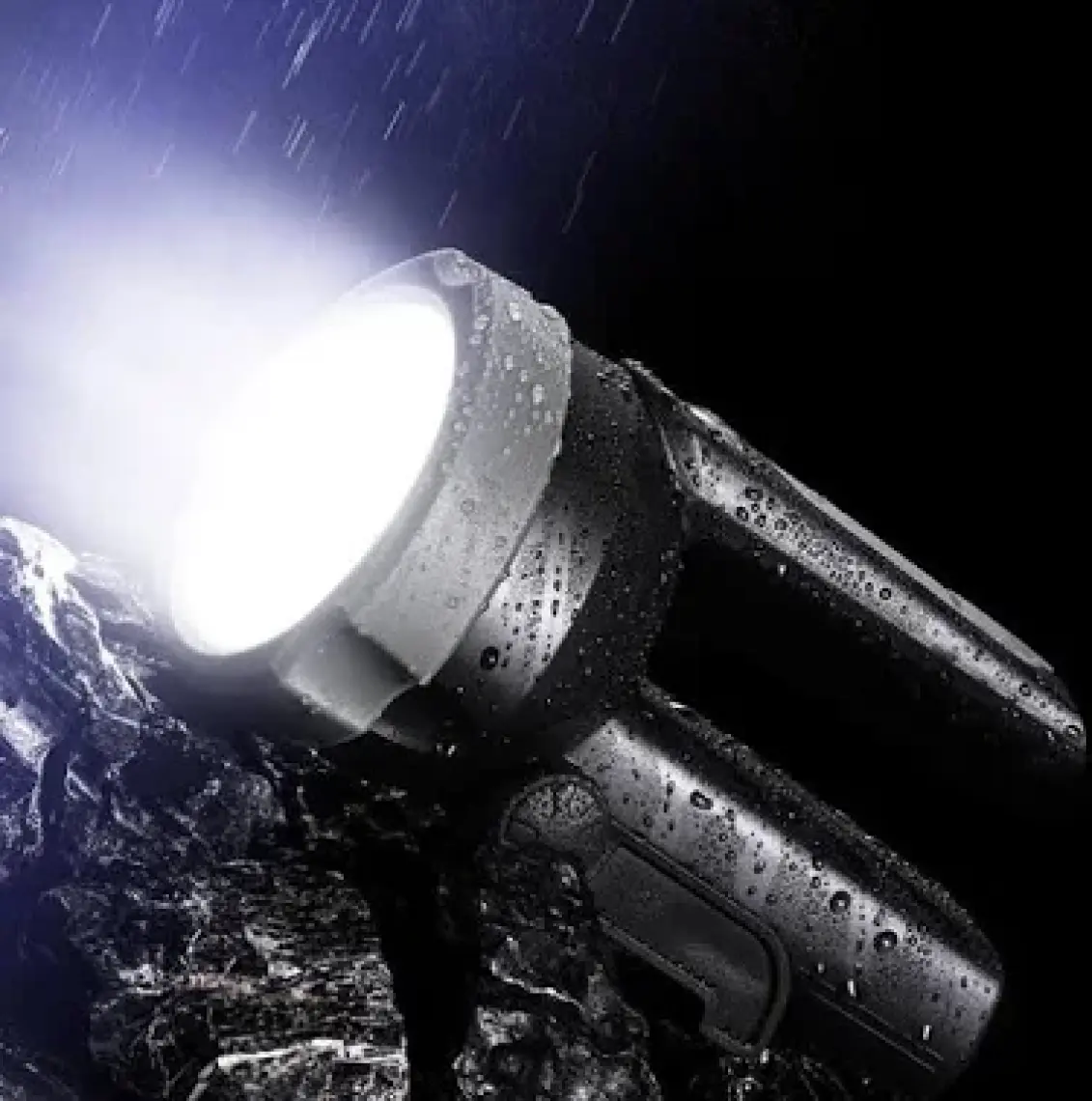 Philips SFL3101/93 800 Lümen Şarj Edilebilir Kamp, Dağcılık, Dış Mekan Tripod Ayaklı Projektör Tipi Taşınabilir LED Spotlight El Feneri Siyah