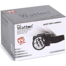Watton 7 Ledli Şarjlı Baret Kafa Lambası Watton WT-701