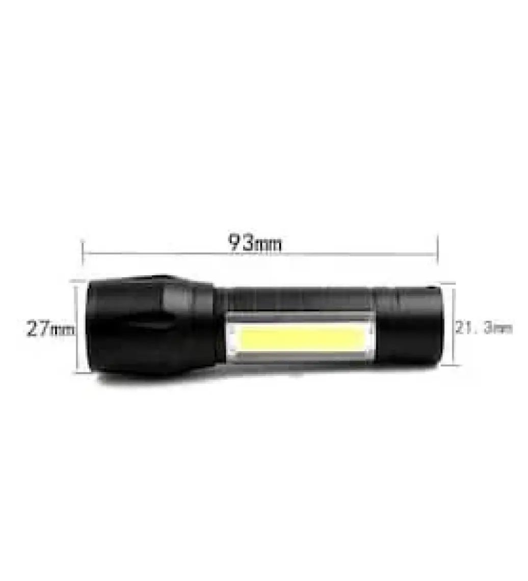 Watton Mini Çok Güçlü Şarjlı El Feneri (Xpe-Cob LED ) Watton WT-030