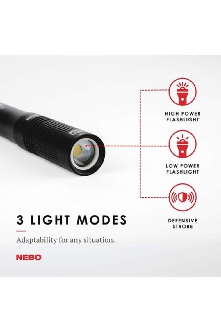 Nebo 6713 Inspector 180 Lümen LED Fener 16LI Stand (Tek Adet)