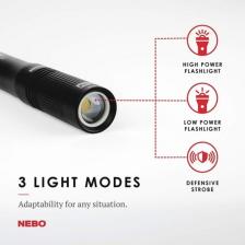 Nebo 6713 Inspector 180 Lümen LED Fener 16LI Stand (Tek Adet)
