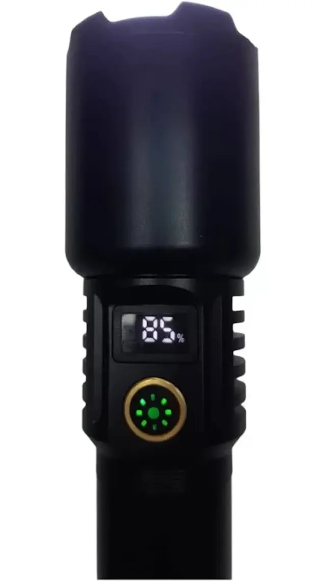 Gold Orıon Led'li Çok Fonksiyonlu USB El FENERIOR-508-TG