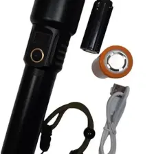 Gold Orıon Led'li Çok Fonksiyonlu USB El FENERIOR-508-TG