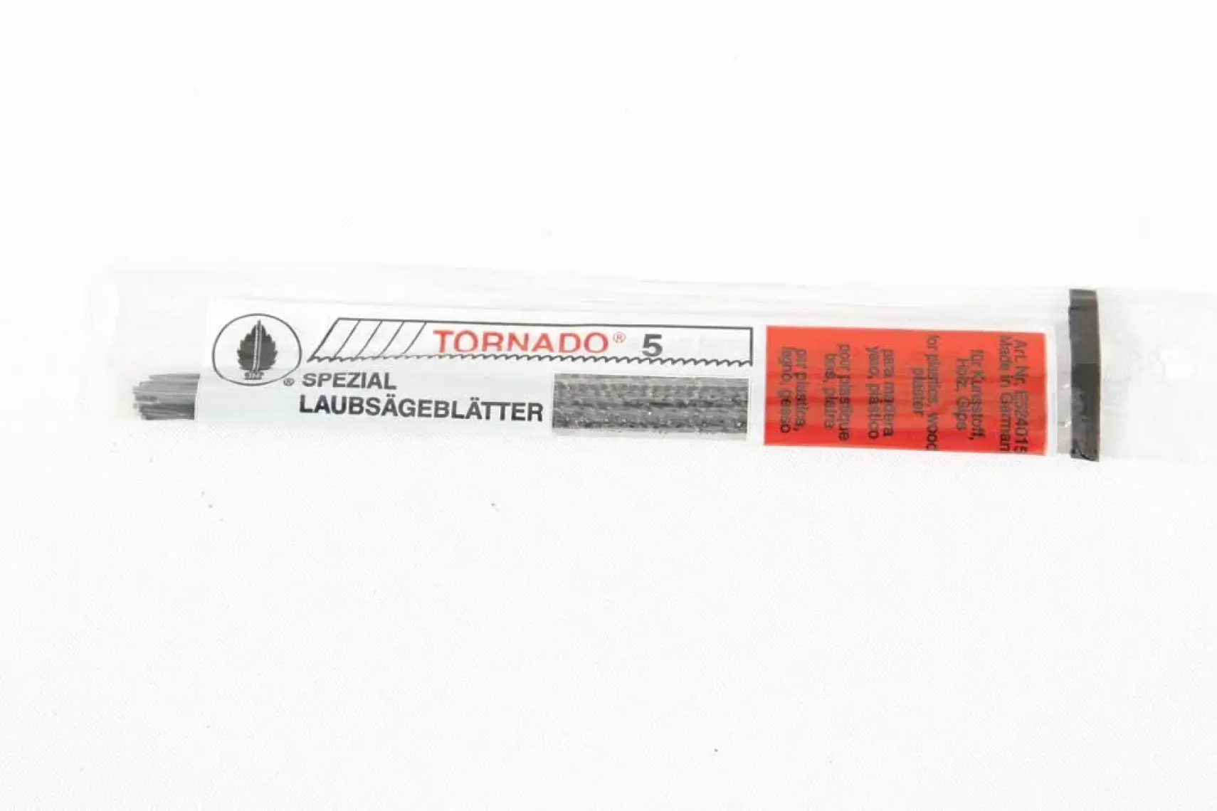 Tornado Yuvarlak Ahşap Kıl Testere Ucu No 5 (12 Adet)