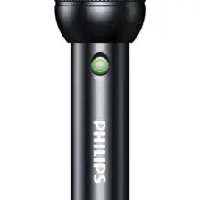 Philips SFL8168/93 30W 1500 Lümen Uzak Mesafe Aydınlatmalı IP44 Suya Dayanıklı Şarj Edilebilir LED El Feneri Siyah