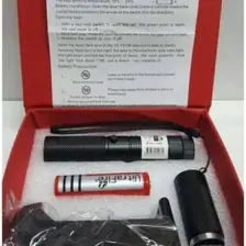 Green Laser Pointer Şarjlı Güçlü Yeşil Lazer Metal Kasa Büyük Lazer