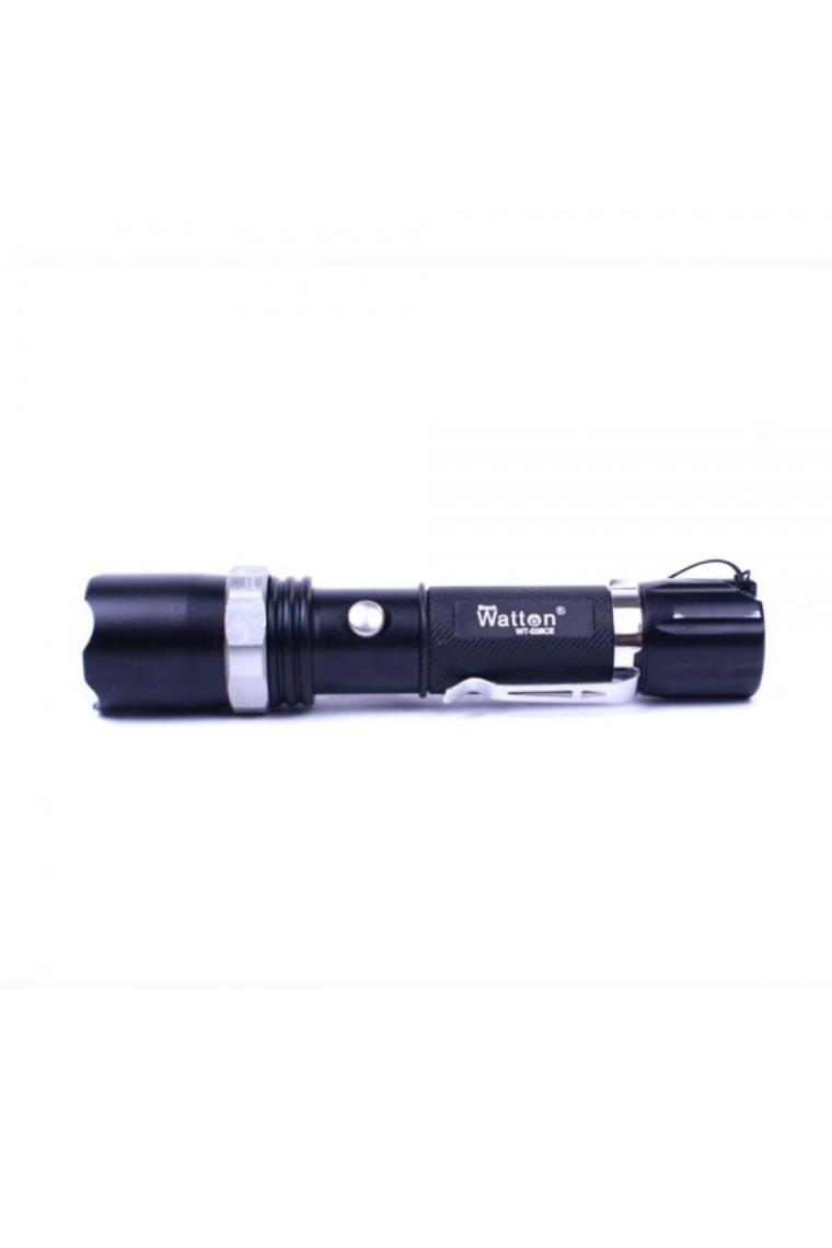 Dgr Shopping Orjinal Black Wt - 038 Zoomlu Şarjlı El Feneri