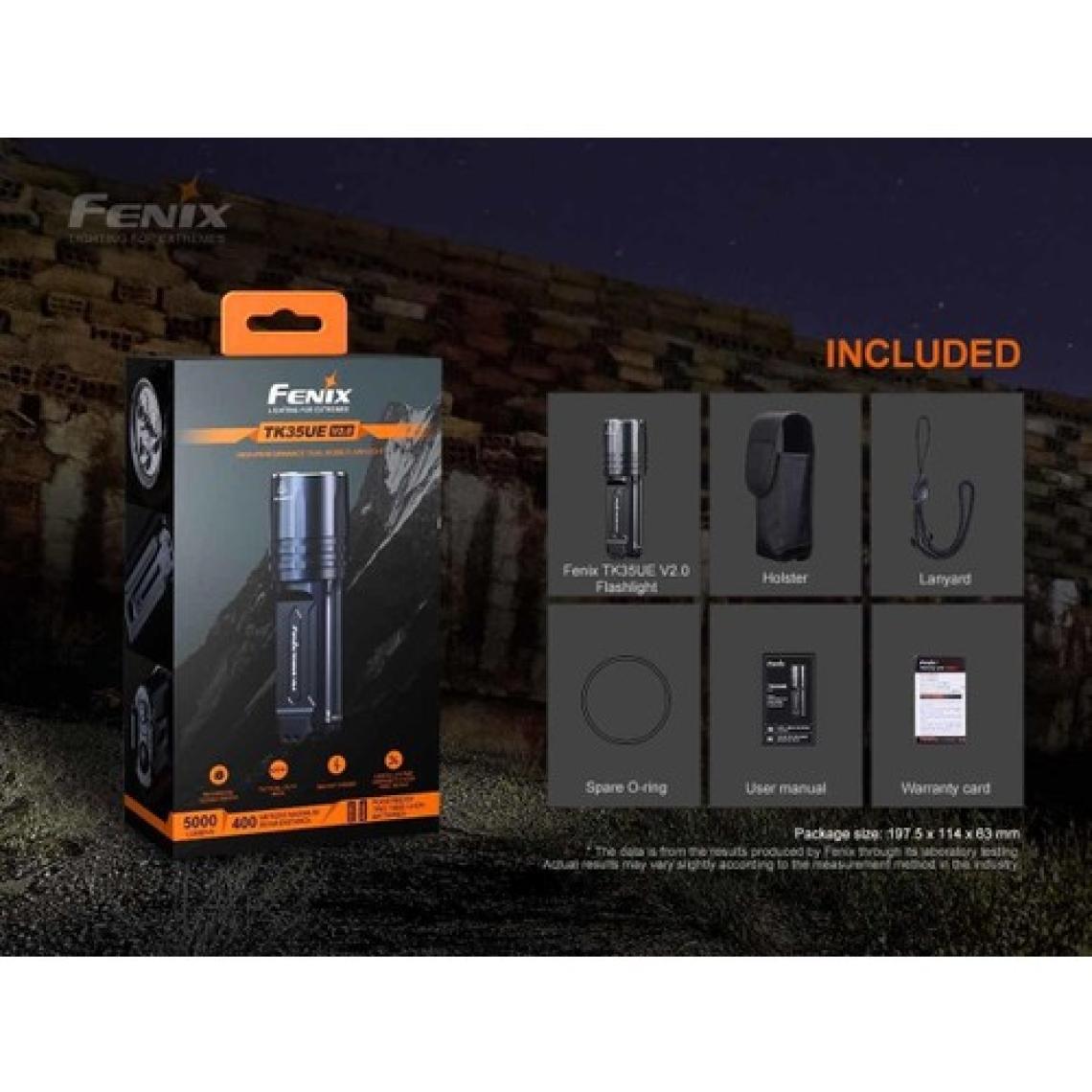 Fenix TK35UE V2.0 5000 Lumen El Feneri