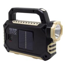 Gold Silver Gs-490 15w Güneş Enerjili Çok Fonksiyonlu Fener